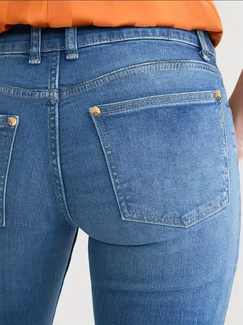 Liora | High-Waisted Bootcut Jeans