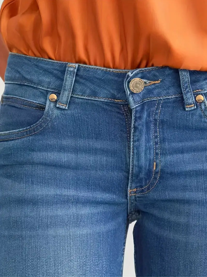 Liora | High-Waisted Bootcut Jeans